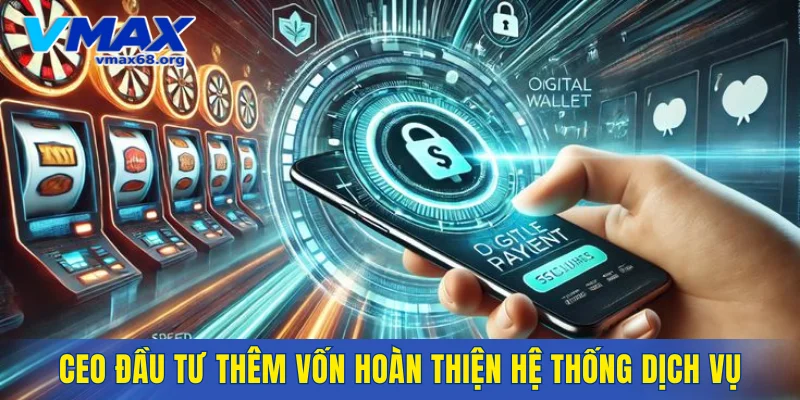 CEO đầu tư thêm vốn hoàn thiện hệ thống dịch vụ